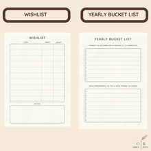 Load image into Gallery viewer, OFFICE RITM™ Letter Checkered PU Leather 1 inch Round 3 Ring Binder with 8.5 x 11 Inch Loose Leaf Note Paper