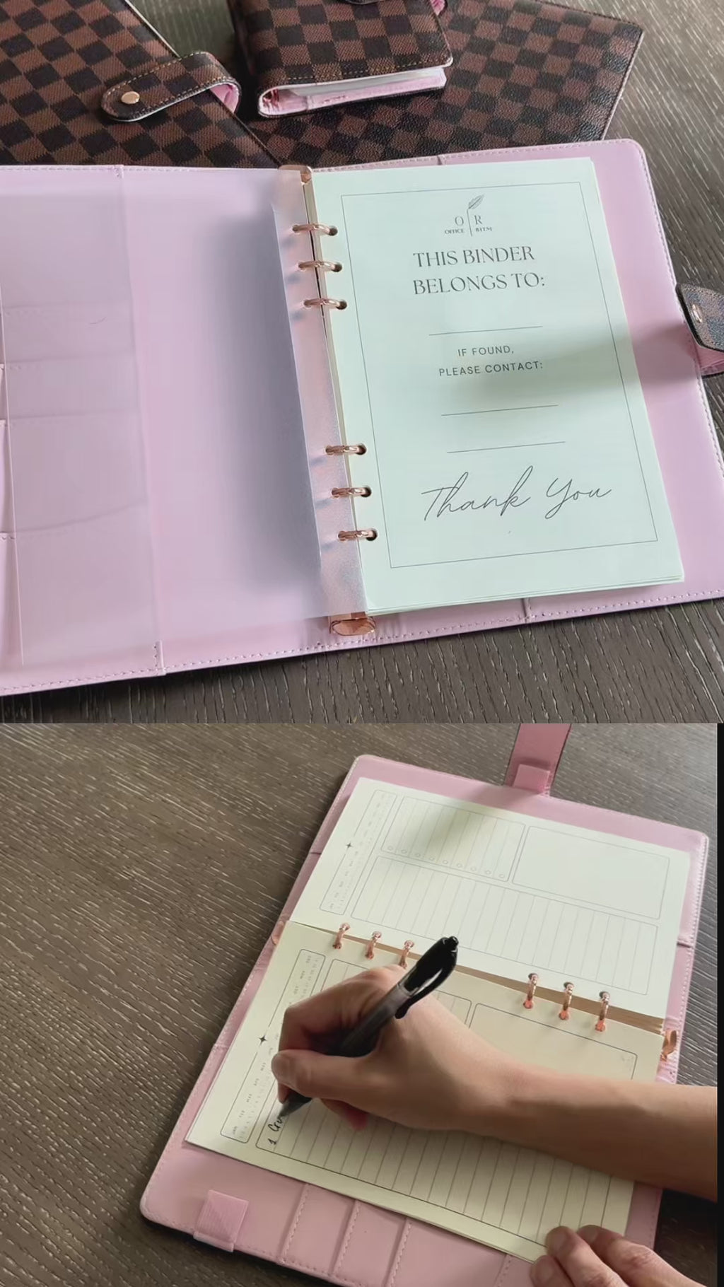 DAILY RITMO® "ALL-IN" Bundle - A7 Mini Wallet, A5 Planner, 3-Ring Binder, A4 Padfolio