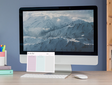 Load image into Gallery viewer, Daily Planner Notepad: Work Home to-Do List Large Sticky Notes, 8x6&quot;

