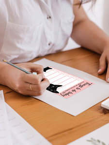 Funny Black Cat Small Sticky Notes, Cat Lover Gift, 50 Pages 4"x6"