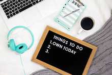 Load image into Gallery viewer, Small to-Do Sticky Notes, Turquoise Color Lined Paintbrush Font Title to-Do List Notepad, 50 Pages, 4x6&quot;
