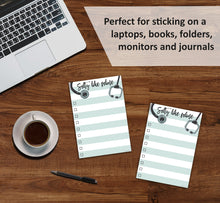 Load image into Gallery viewer, Funny Nurse Small to Do List Sticky Notes: Salty Like Saline, 50 Pages 4x6&quot;, Gift for Nurses, Doctors, RN, CNA

